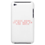 justin bieber
 is my man and
 from msbier  iPod Touch Cases