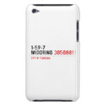 1-59-7  MIDORINO  iPod Touch Cases