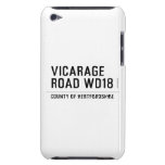 VICARAGE ROAD  iPod Touch Cases