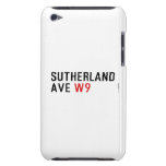 Sutherland ave  iPod Touch Cases