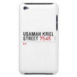 usamah kriel street  iPod Touch Cases