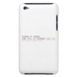 DoNNA M JONES  She DiD It Street  iPod Touch Cases