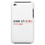 DIANE 47<3  iPod Touch Cases