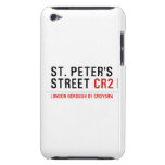 St. peter's Street  iPod Touch Cases
