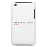 ilove music  iPod Touch Cases