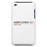 gabby's street  iPod Touch Cases
