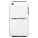 london streetsign  iPod Touch Cases