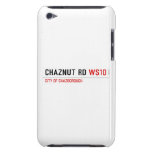 Chaznut rd  iPod Touch Cases
