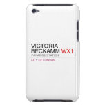 Victoria  Beckamm  iPod Touch Cases