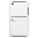 JANET OHENEWAA OPAREBEA     iPod Touch Cases