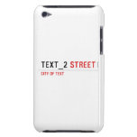 TEXT_2  iPod Touch Cases