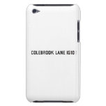 COLEBROOK LANE  iPod Touch Cases