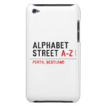 Alphabet  Street  iPod Touch Cases