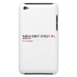 Karla Croft Street  iPod Touch Cases