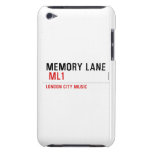 Memory Lane   iPod Touch Cases