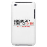LONDON CITY  GENETICS  iPod Touch Cases