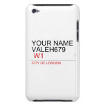 Your Name Valeh679    iPod Touch Cases
