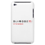 O-L-I-W-O-O-D  iPod Touch Cases
