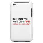 the Hampton  MWB Club  iPod Touch Cases