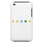 C H Co La Te  iPod Touch Cases