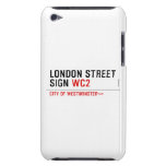 LONDON STREET SIGN  iPod Touch Cases
