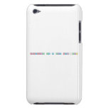 Historia de la tabla periódica  iPod Touch Cases