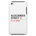 alexzander Street  iPod Touch Cases