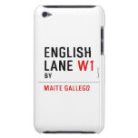 English Lane  iPod Touch Cases
