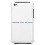 Periodic Table of Disney  iPod Touch Cases