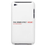 paul brown street   iPod Touch Cases