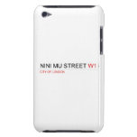 NINI MU STREET  iPod Touch Cases