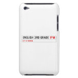 English 3rd grade  iPod Touch Cases