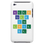 Keep
 Calm
 And
 Love
 Me  iPod Touch Cases