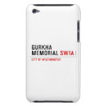 gurkha memorial  iPod Touch Cases