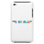 keep calm and love 
 jim ramos escuadro  iPod Touch Cases