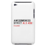 awesomeness street  iPod Touch Cases
