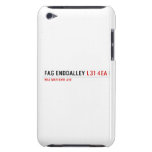 FAG ENdDALLEY  iPod Touch Cases