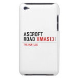 ASCROFT ROAD  iPod Touch Cases