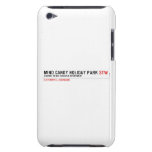 MIND CANDY HOLIDAY PARK  iPod Touch Cases