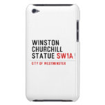 WINSTON CHURCHILL STATUE  iPod Touch Cases