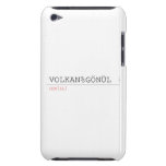 VOLKAN%GÖNÜL  iPod Touch Cases