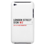 LONDON STREET SIGN  iPod Touch Cases