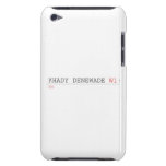 Khady denewade  iPod Touch Cases