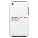 Yoshii Street  iPod Touch Cases