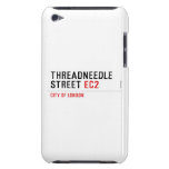 Threadneedle   street  iPod Touch Cases