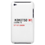  Koketso  iPod Touch Cases