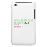 ISHMAEL MAKGAE MUSONA  iPod Touch Cases