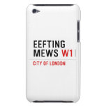 EEFTING MEWS  iPod Touch Cases