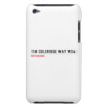 158 Coleridge Way  iPod Touch Cases