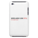 Gorselands Close  iPod Touch Cases